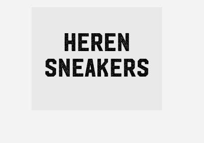 Herensneakers