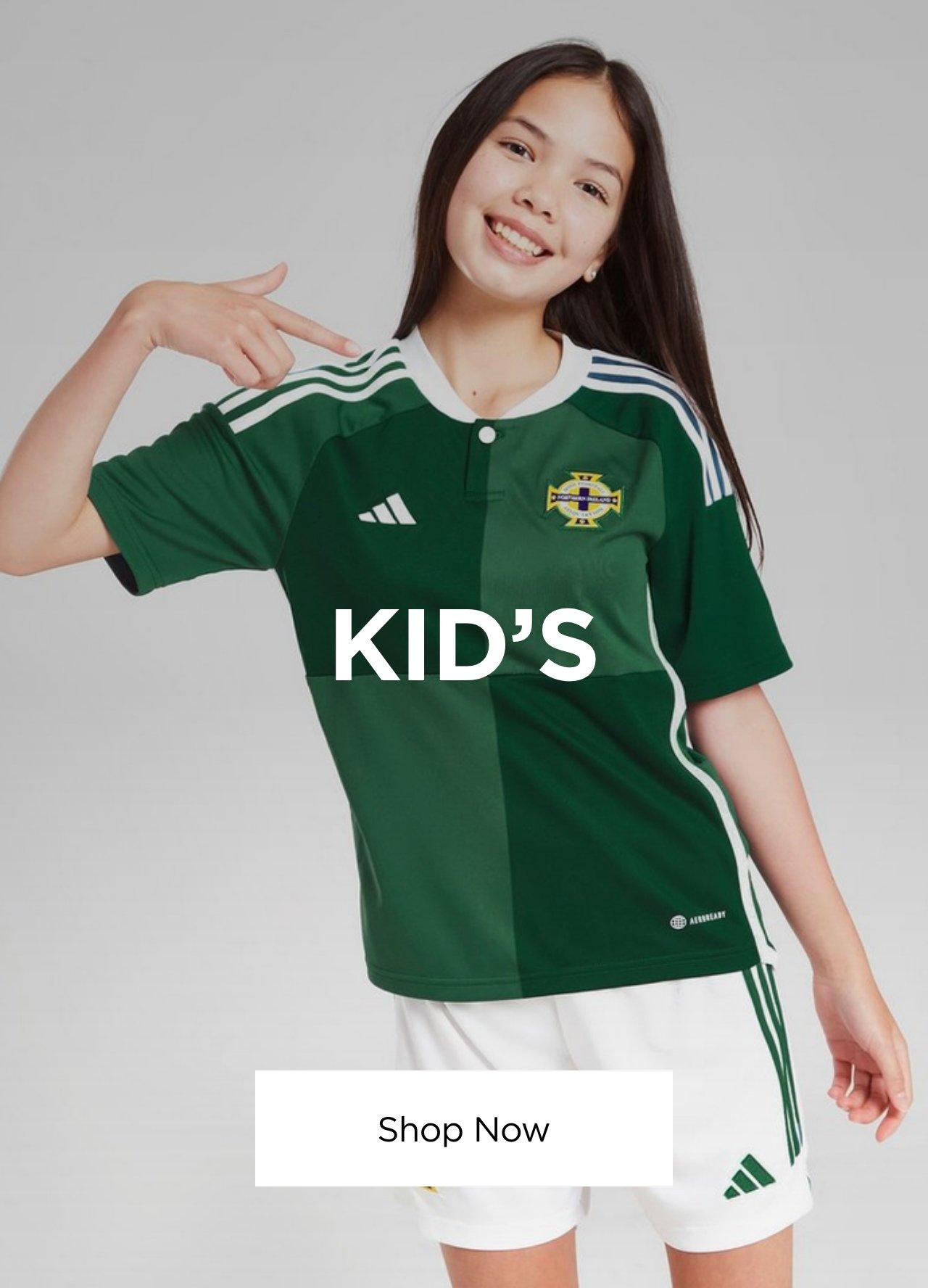 Northern Ireland youth soccer uniform