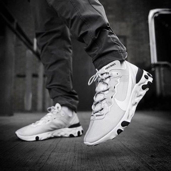 nike react 55 bianche