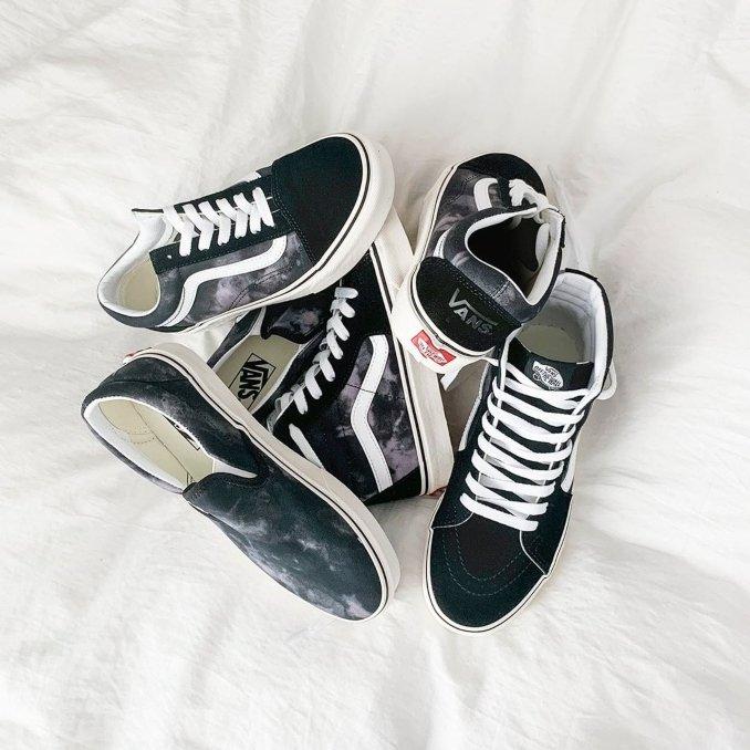 sneakers di primavera: Vans Old Skool e Vans Slip-on e Vans Sk8-Hi