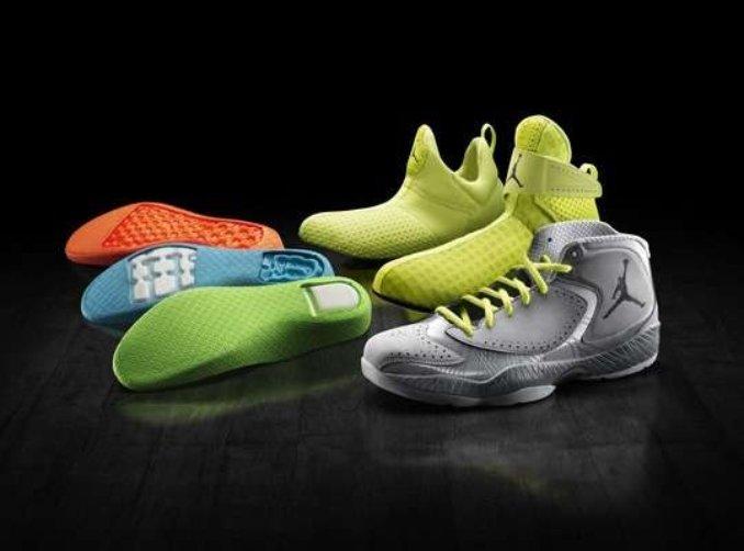 Air Jordan 2012 interchangeable midsole and sockliner