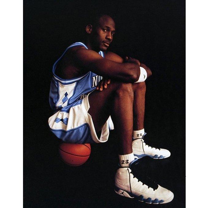 Air Jordan IX on Michael Jordan