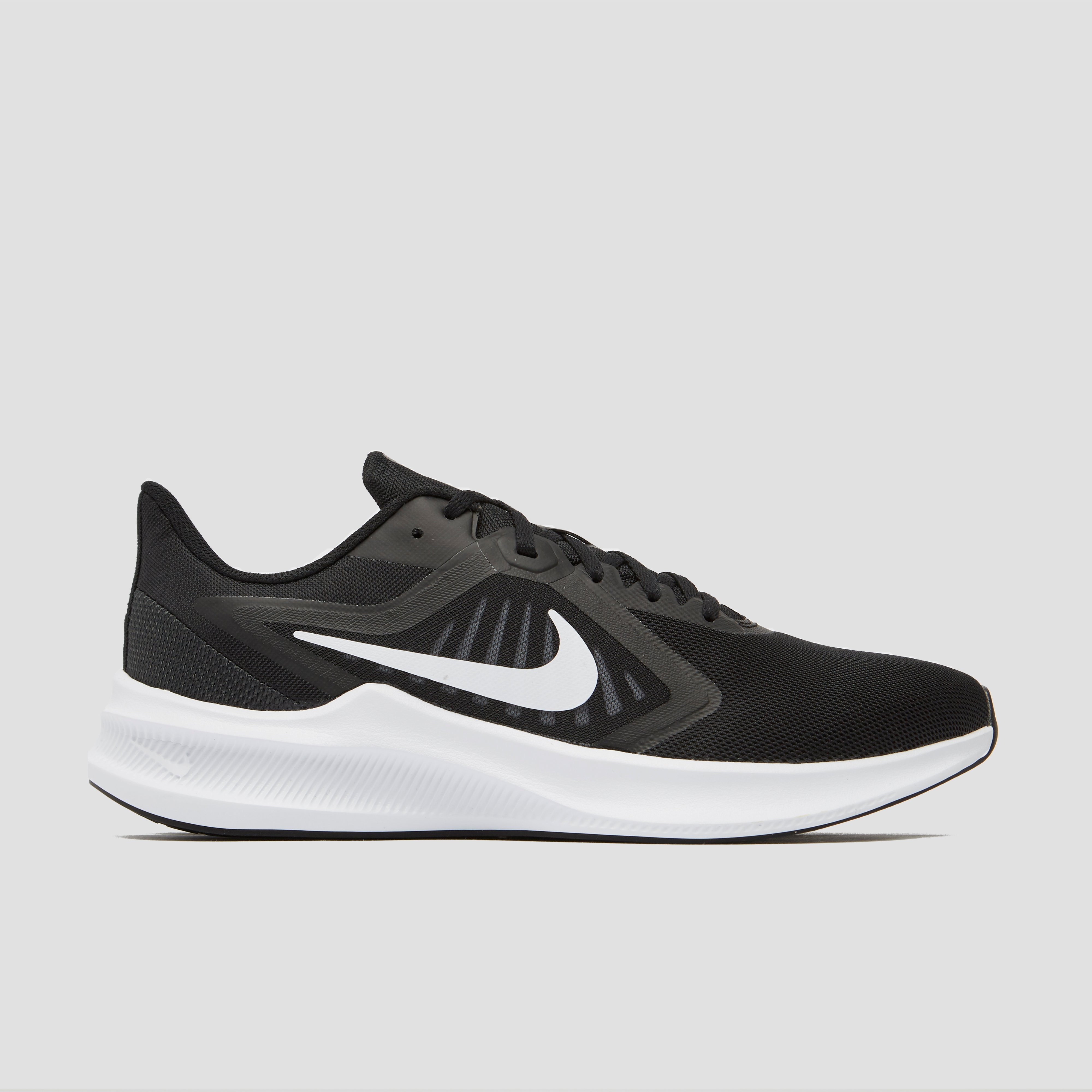 NIKE DOWNSHIFTER 10 HARDLOOPSCHOENEN ZWART/WIT HEREN