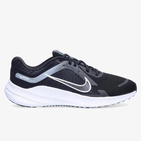 Nike Nike quest 5 hardloopschoenen zwart/wit heren heren