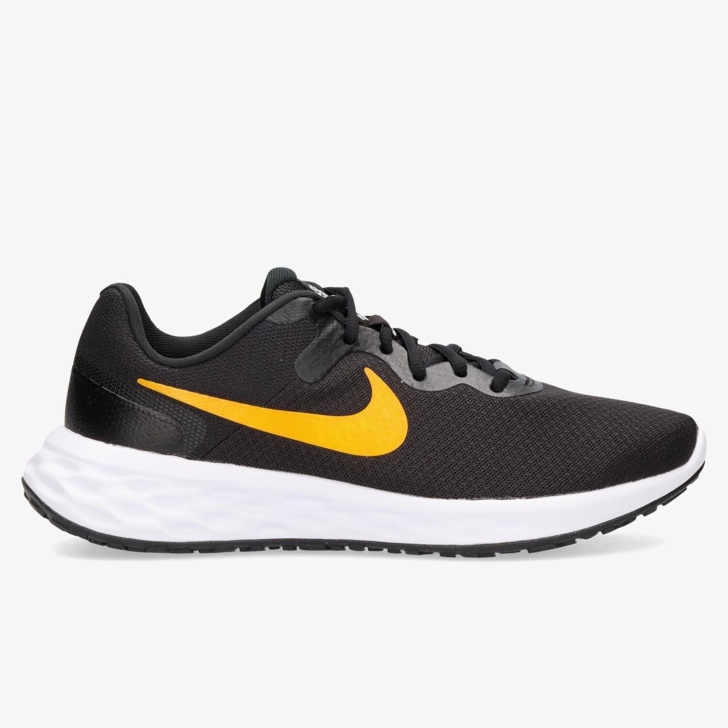 Nike Nike revolution 6 hardloopschoenen zwart/goud heren heren