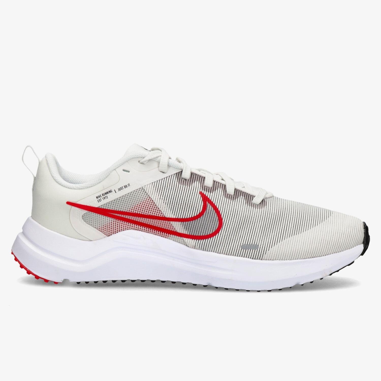 Nike Nike downshifter 12 hardloopschoenen wit/rood heren heren
