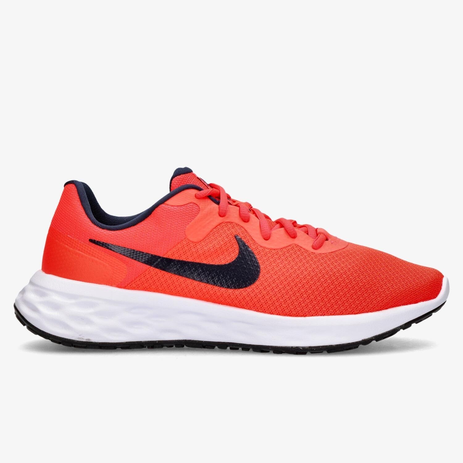 Nike Nike revolution 6 next nature hardloopschoenen rood/zwart heren heren