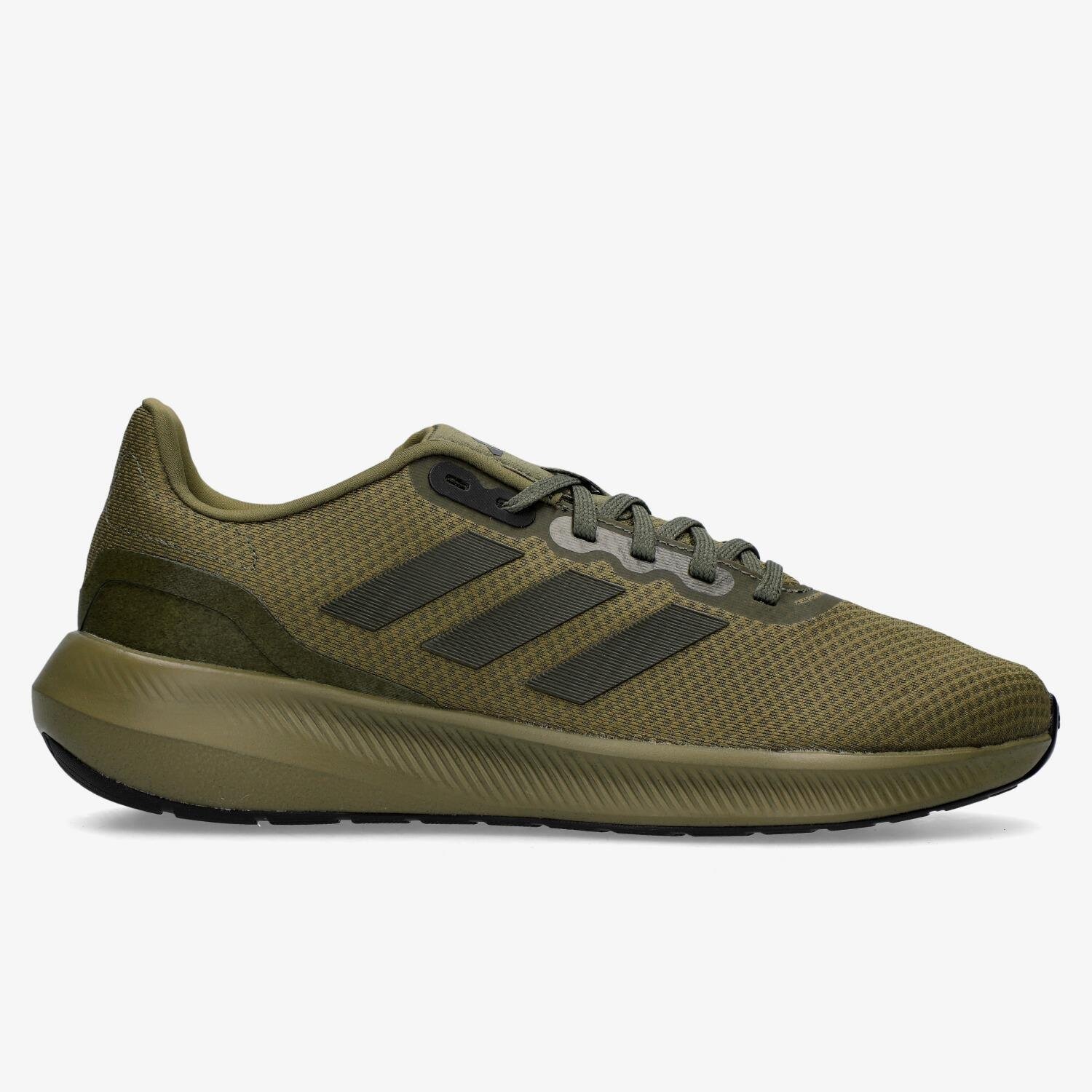 adidas Adidas runfalcon 3.0 hardloopschoenen khaki heren heren