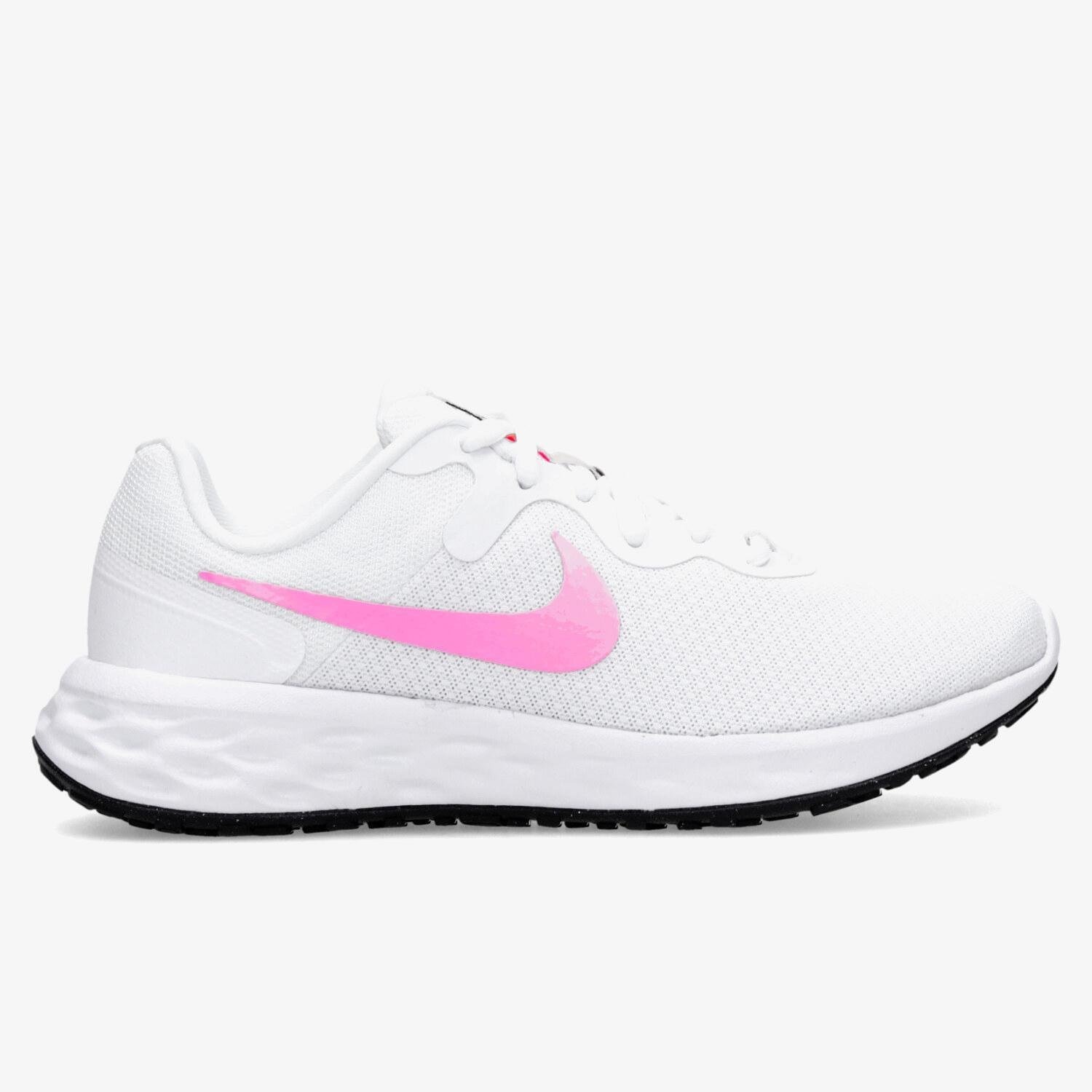 Nike Nike revolution 6 hardloopschoenen wit/roze dames dames