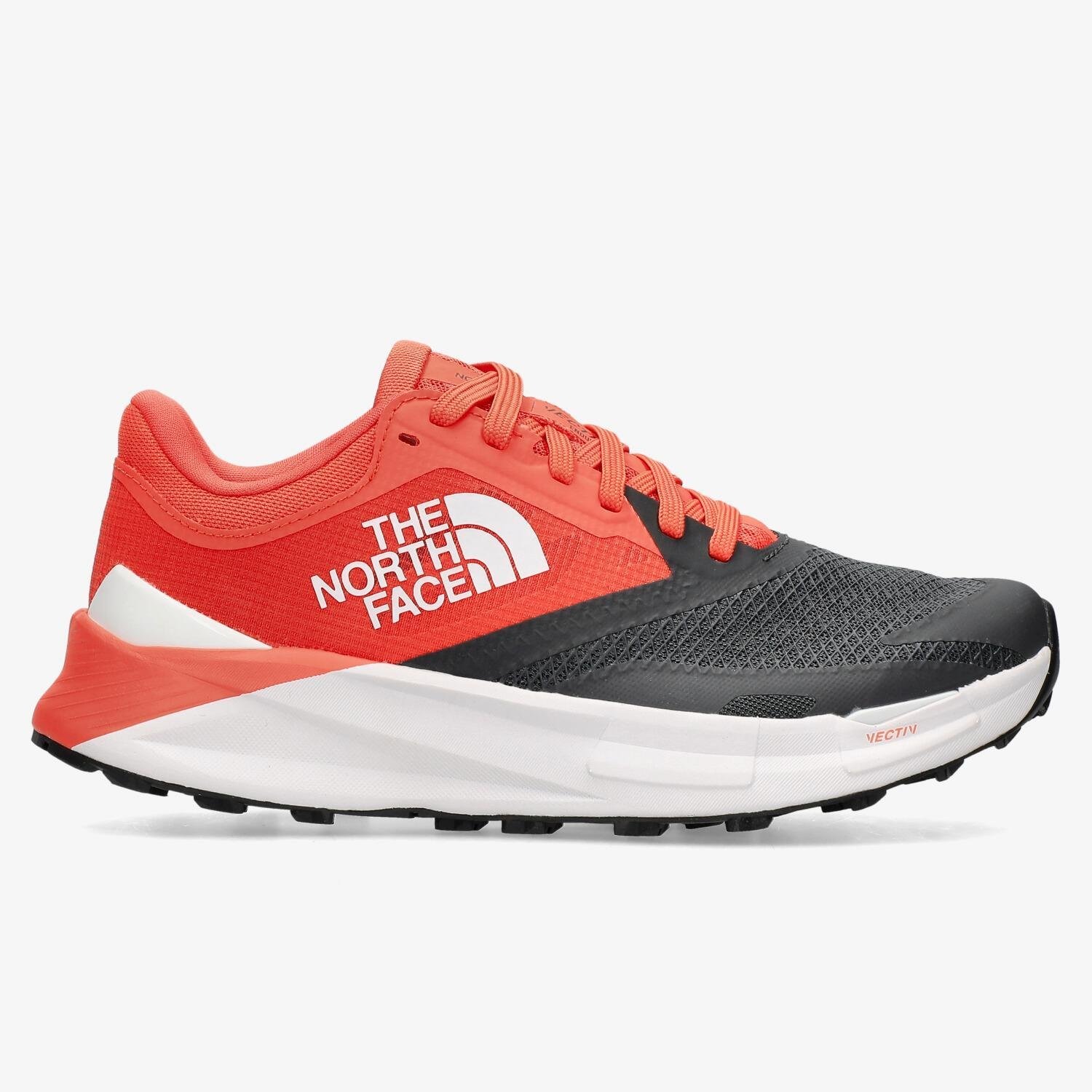 The North Face The north face vectiv enduris hardloopschoenen zwart/rood dames dames
