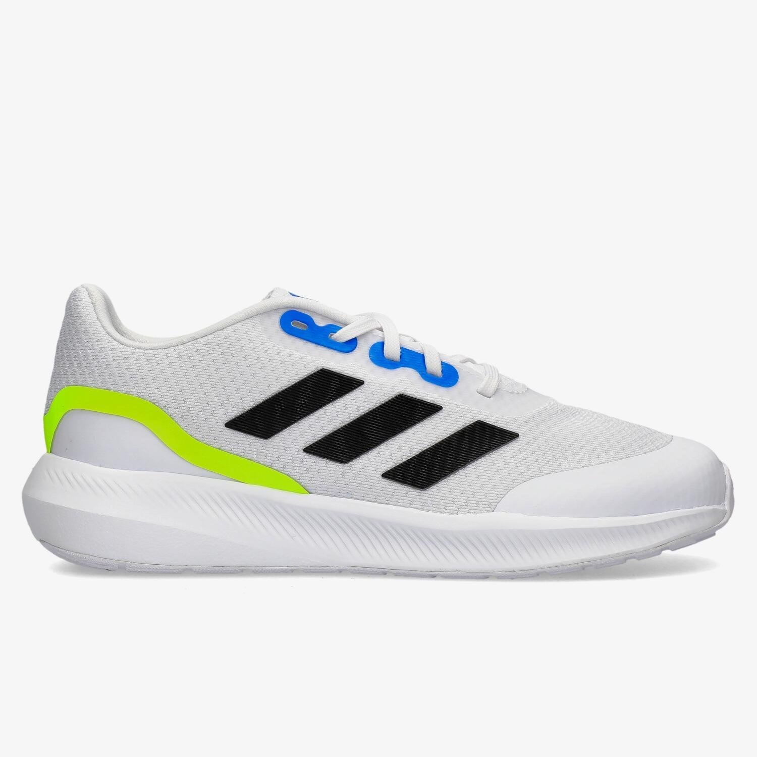adidas Adidas runfalcon 3.0 hardloopschoenen wit/paars kinderen kinderen