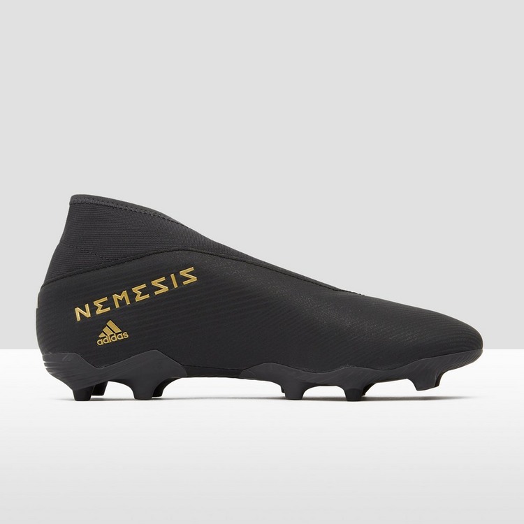 ADIDAS NEMEZIZ 19.3 LACELESS FG VOETBALSCHOENEN ZWART