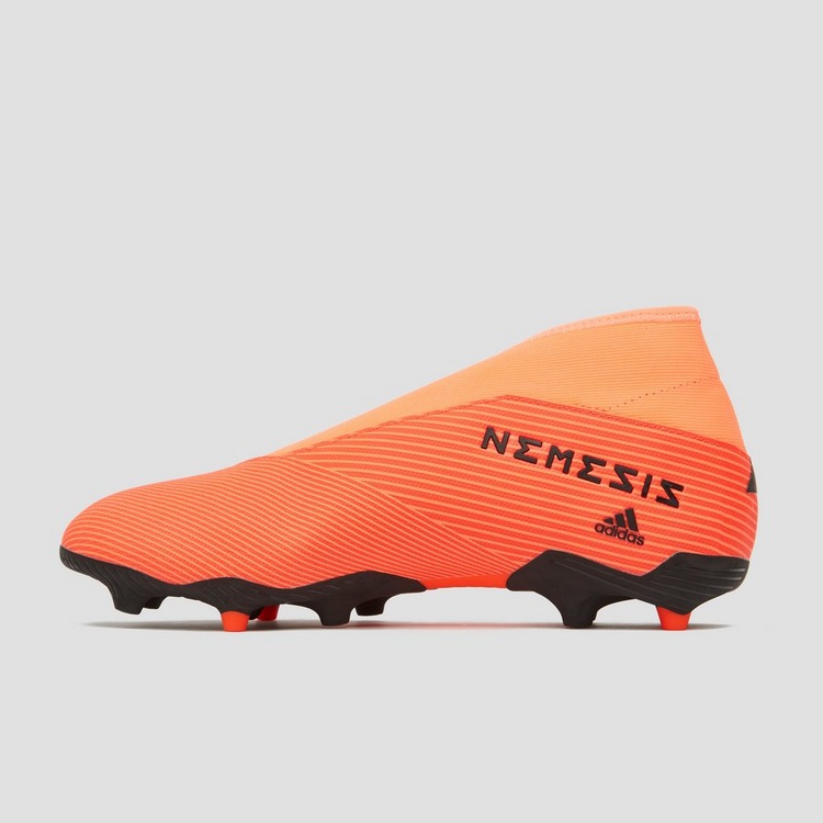 ADIDAS NEMEZIZ 19.3 LACELESS FG VOETBALSCHOENEN ORANJE