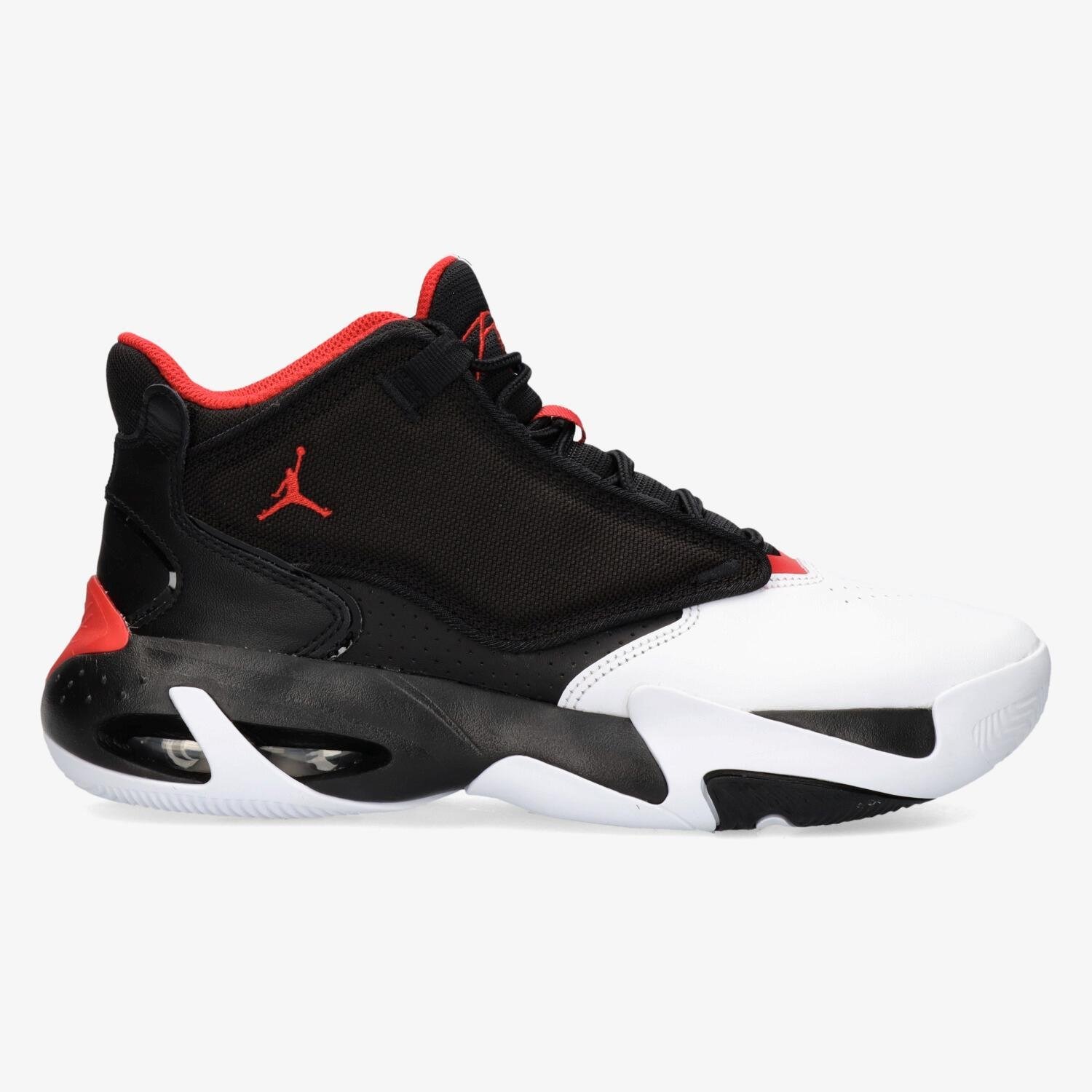 Nike Nike jordan max aura 4 basketbalschoenen zwart/wit heren heren