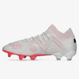 PUMA FUTURE ULTIMATE AG VOETBALSCHOENEN WIT/ROOD