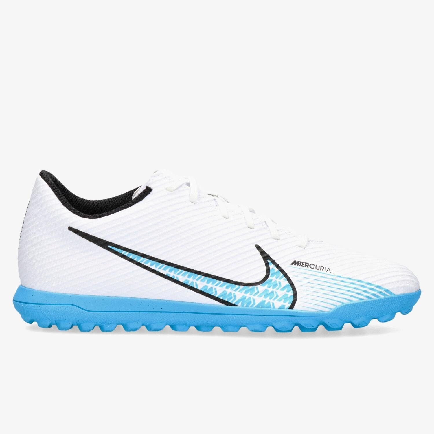 Nike Nike mercurial vapor tf voetbalschoenen wit/blauw heren