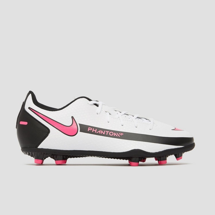 NIKE PHANTOM GT CLUB MG VOETBALSCHOENEN WIT/ROZE KINDEREN