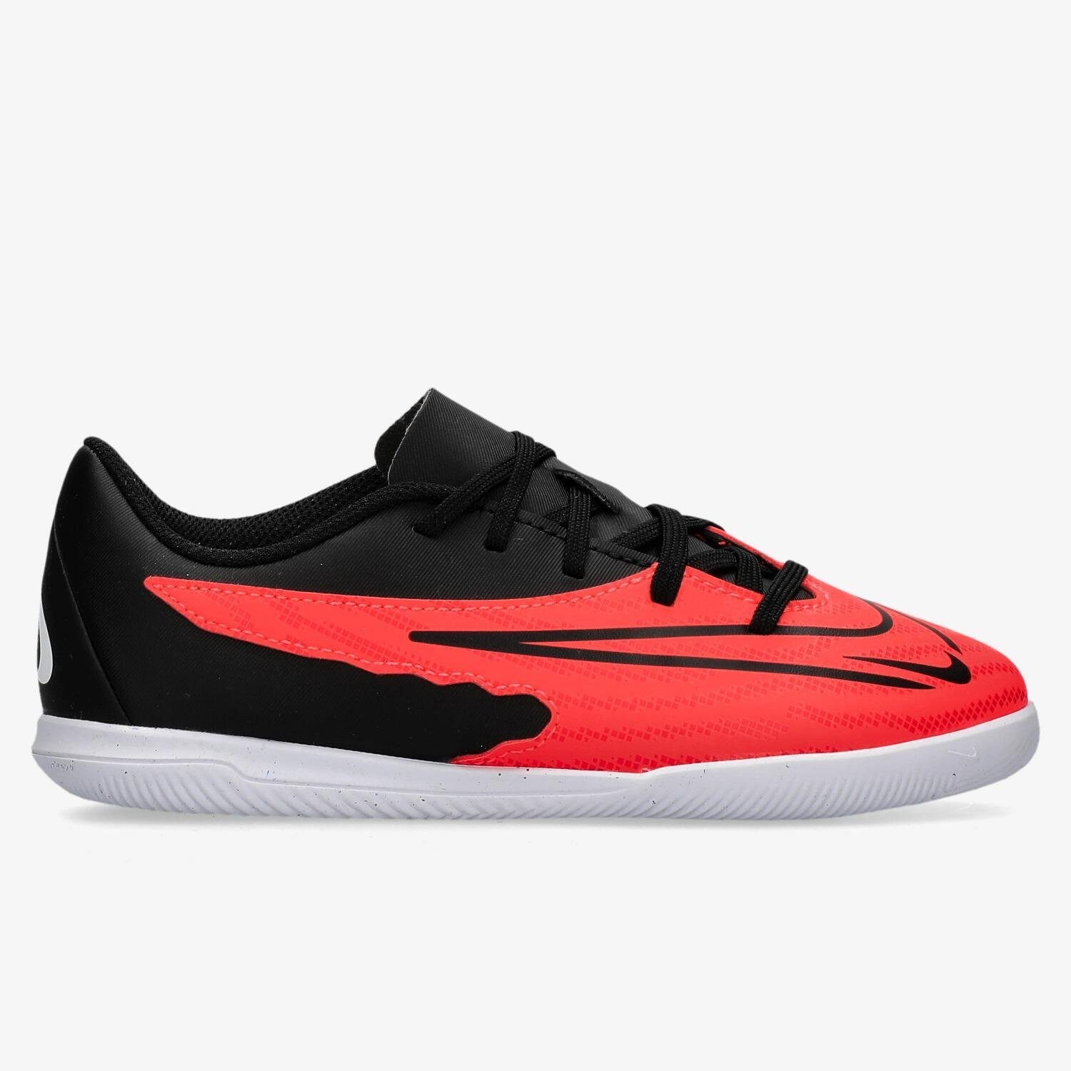 Nike Nike phantom club in voetbalschoenen rood/zwart kinderen kinderen