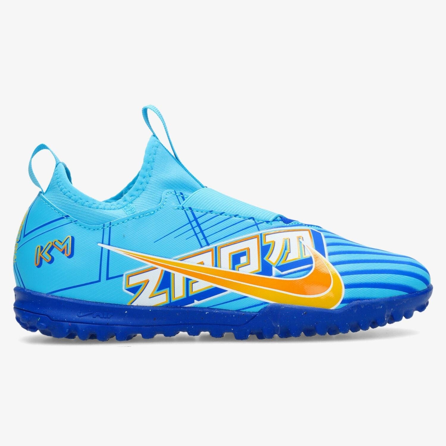 Nike Nike mercurial vapor club indoor voetbalschoenen blauw/wit kinderen kinderen