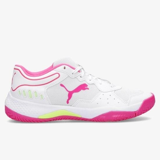Puma Puma solarsmash rtc tennisschoenen wit/roze dames dames