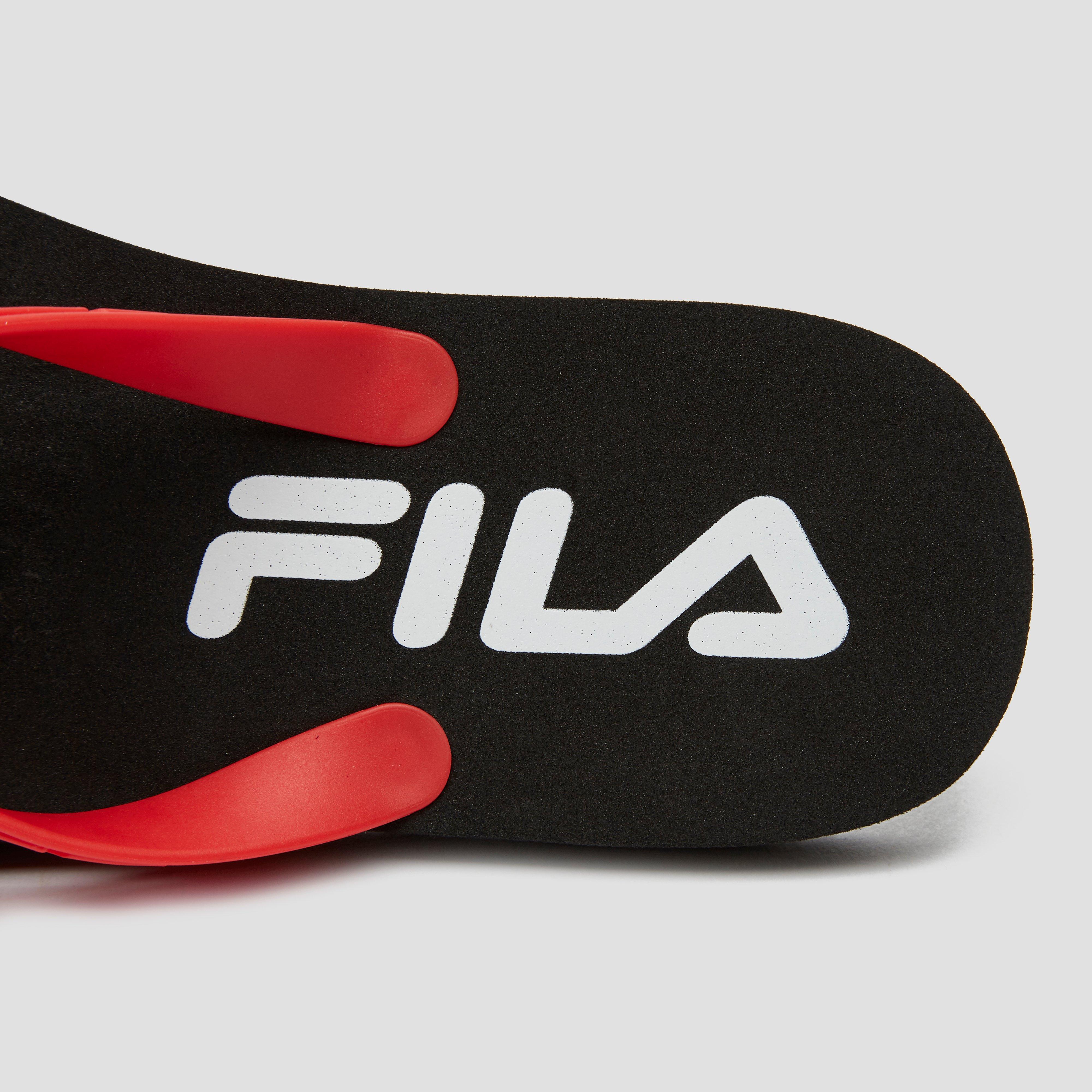 fila slippers red