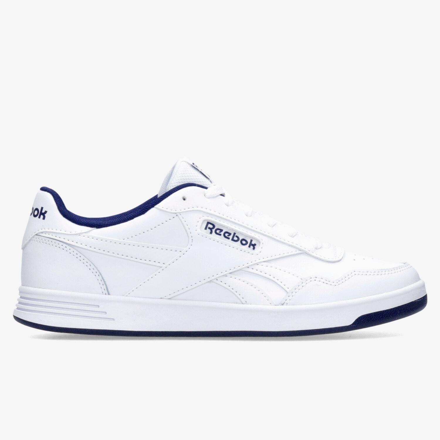 Reebok Reebok court advance sneakers wit/blauw heren heren