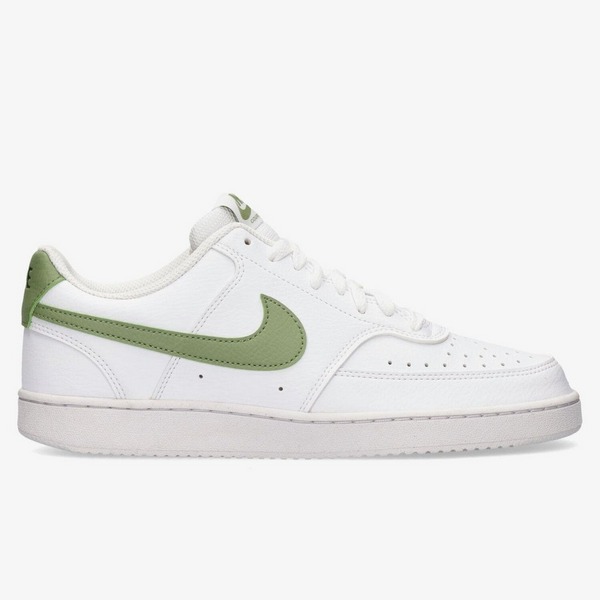 NIKE COURT VISION LOW SNEAKERS WIT/BRUIN HEREN