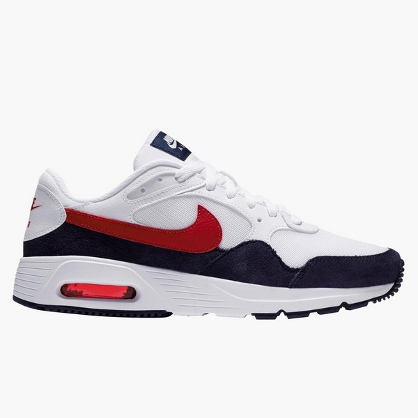NIKE MAX SC SNEAKERS WIT/ROOD