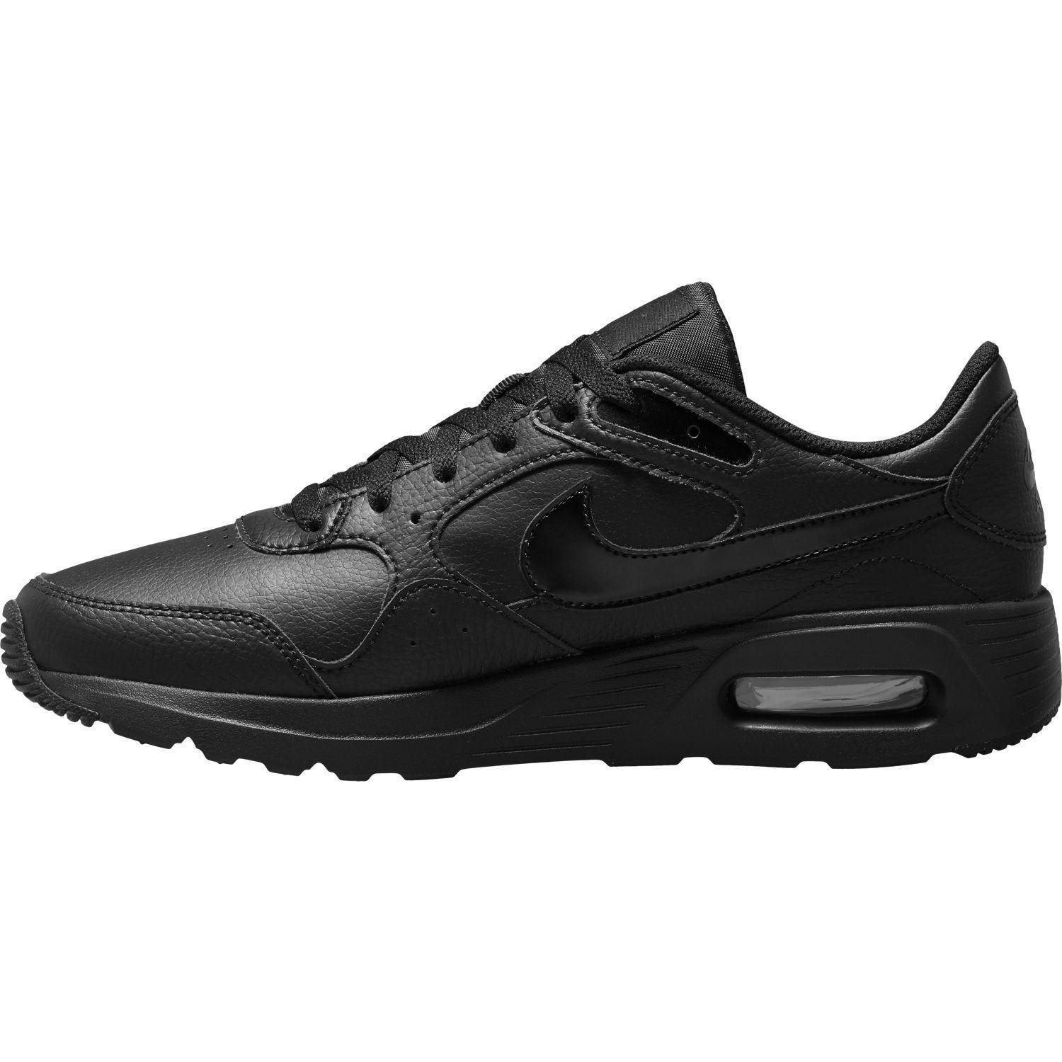 Vermelding versus hangen NIKE AIR MAX SC LEATHER SNEAKERS ZWART HEREN