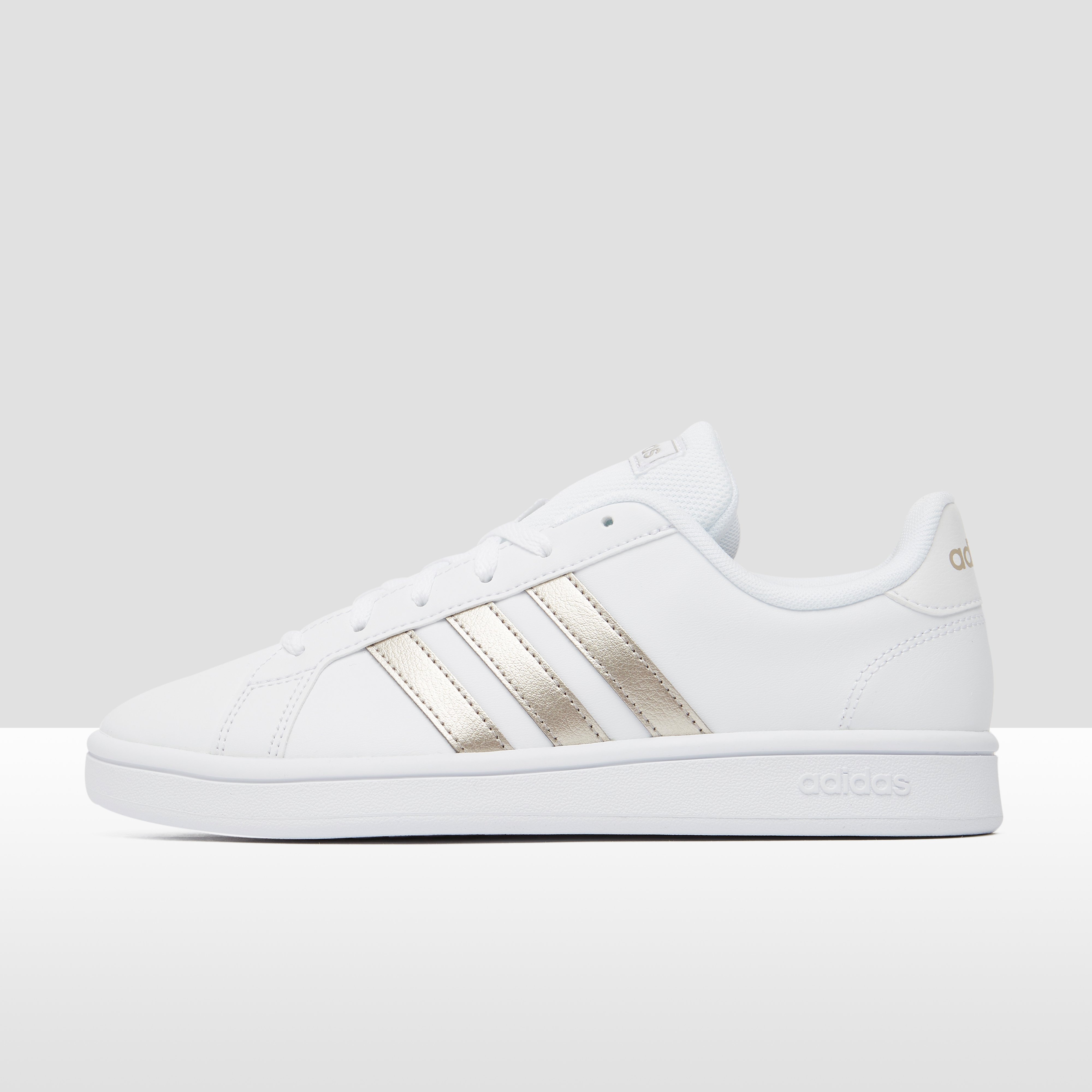 Goede ADIDAS GRAND COURT BASE SNEAKERS WIT/GOUD DAMES | Aktiesport YX-99