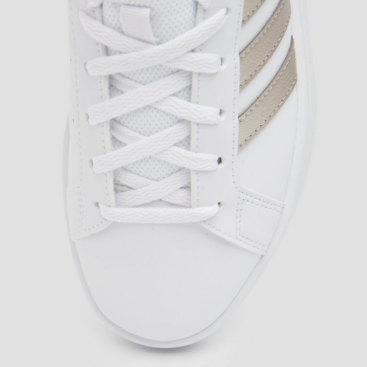 ADIDAS GRAND COURT BASE SNEAKERS WIT/GOUD DAMES