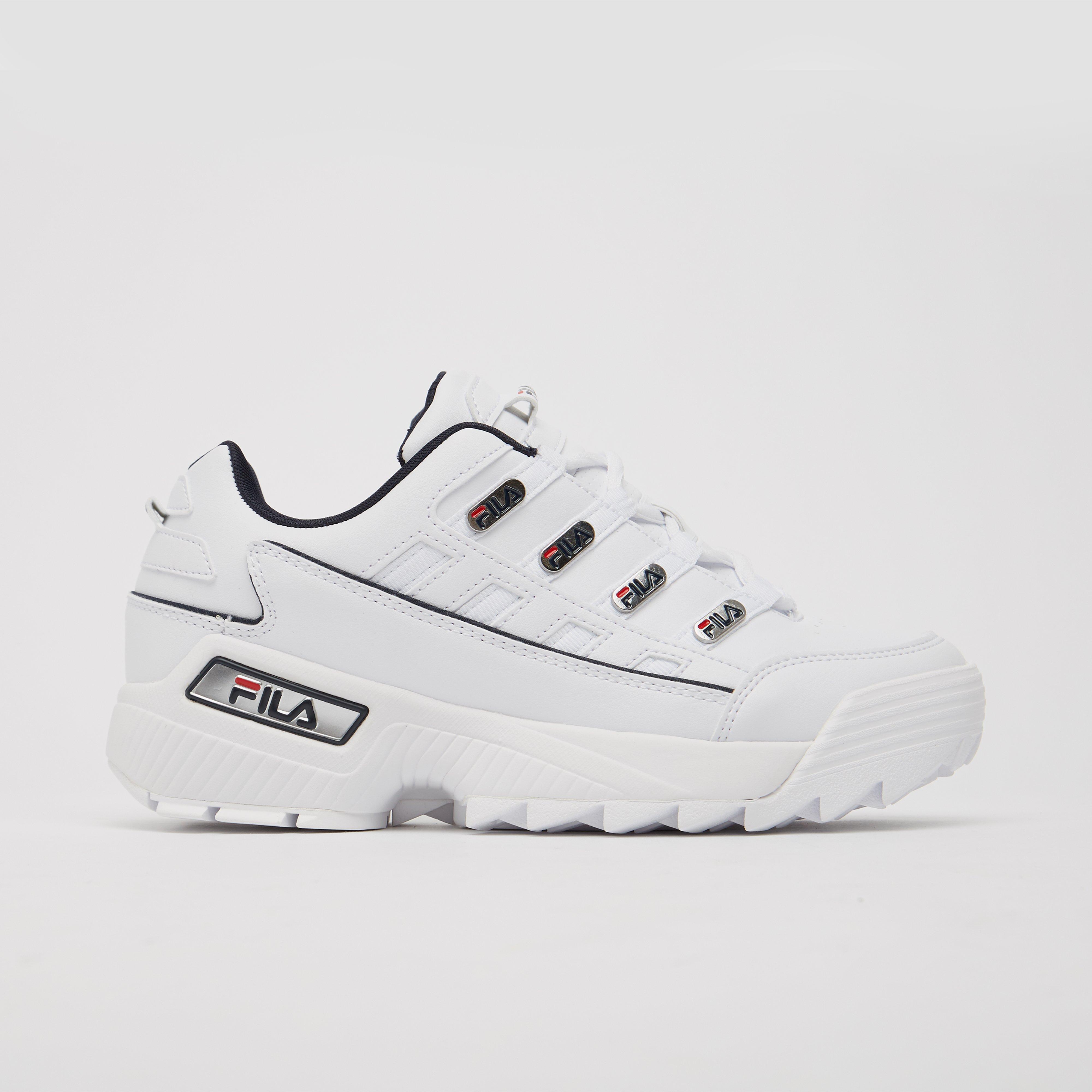 FILA DIFFUZER SNEAKERS WIT/BLAUW DAMES