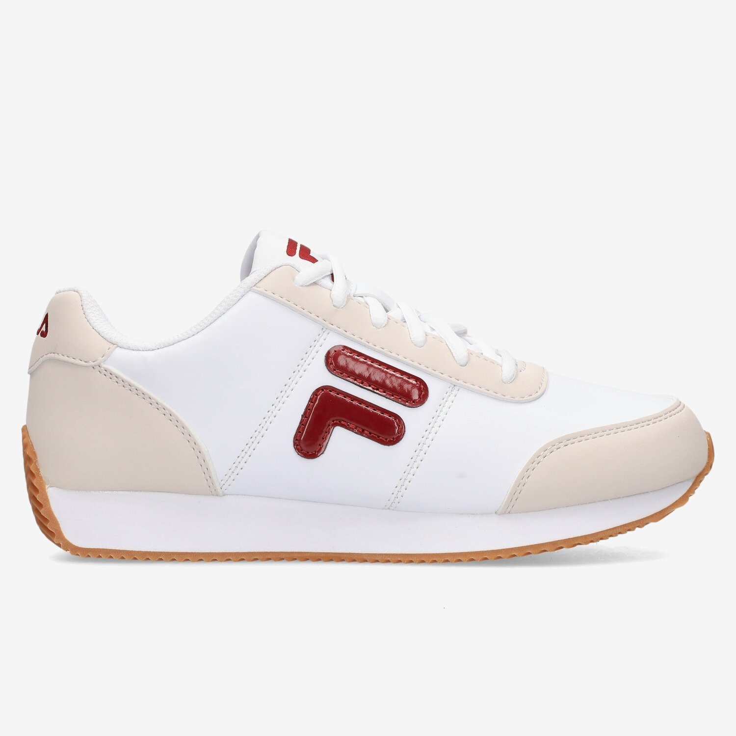 Fila Fila dorrance patent sneakers wit/rood dames dames