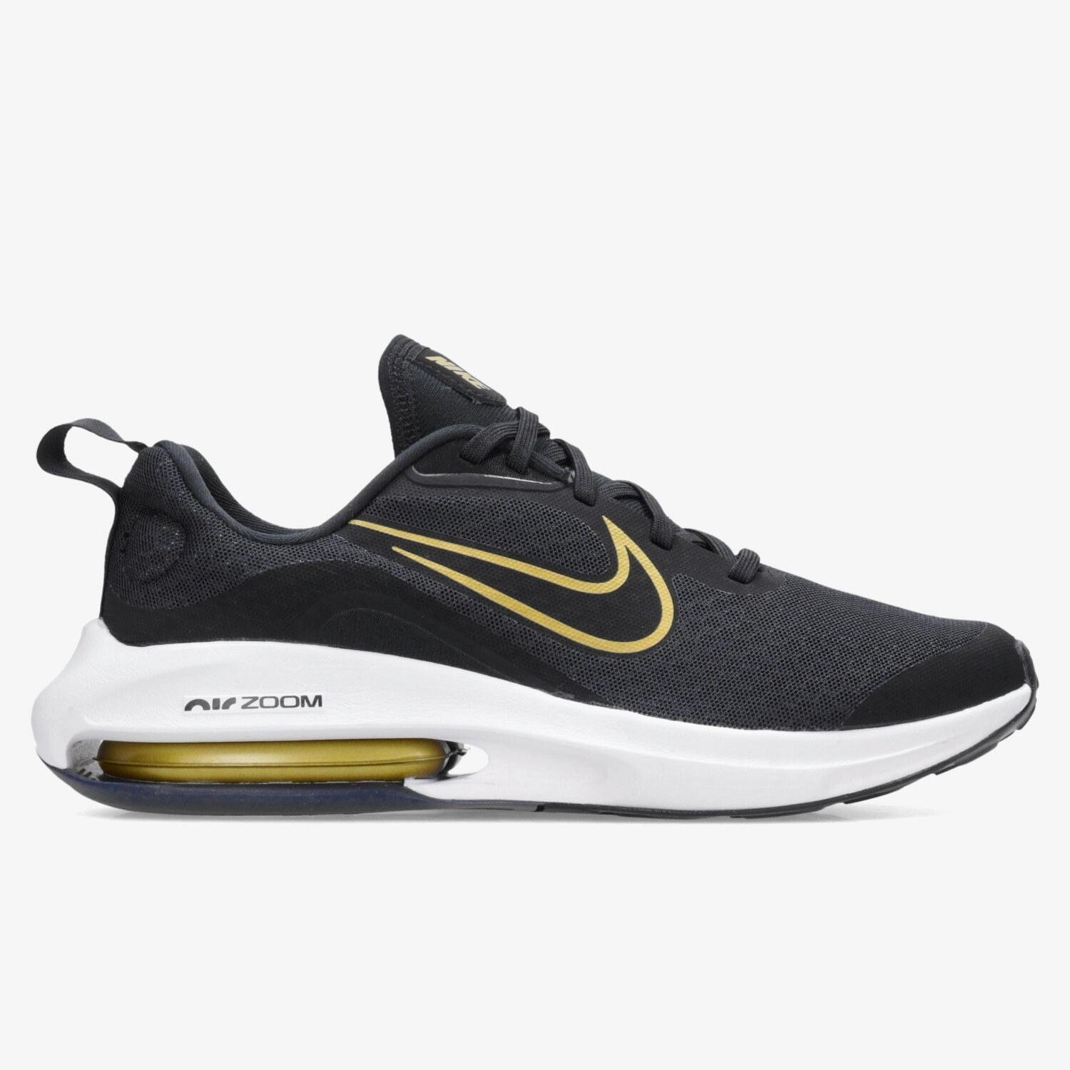 Nike Nike air zoom arcadia 2 sneakers zwart/goud dames dames