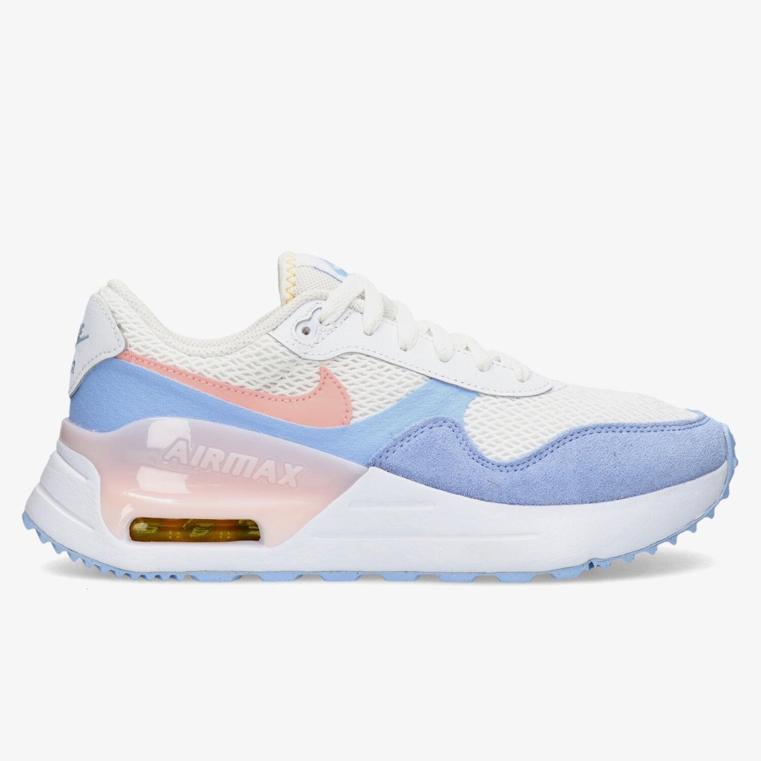 Nike Nike air max systm sneakers wit/roze dames dames