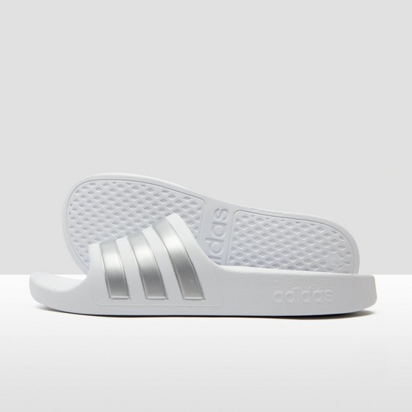 adidas cloudfoam slippers wit adidas cloudfoam slippers wit