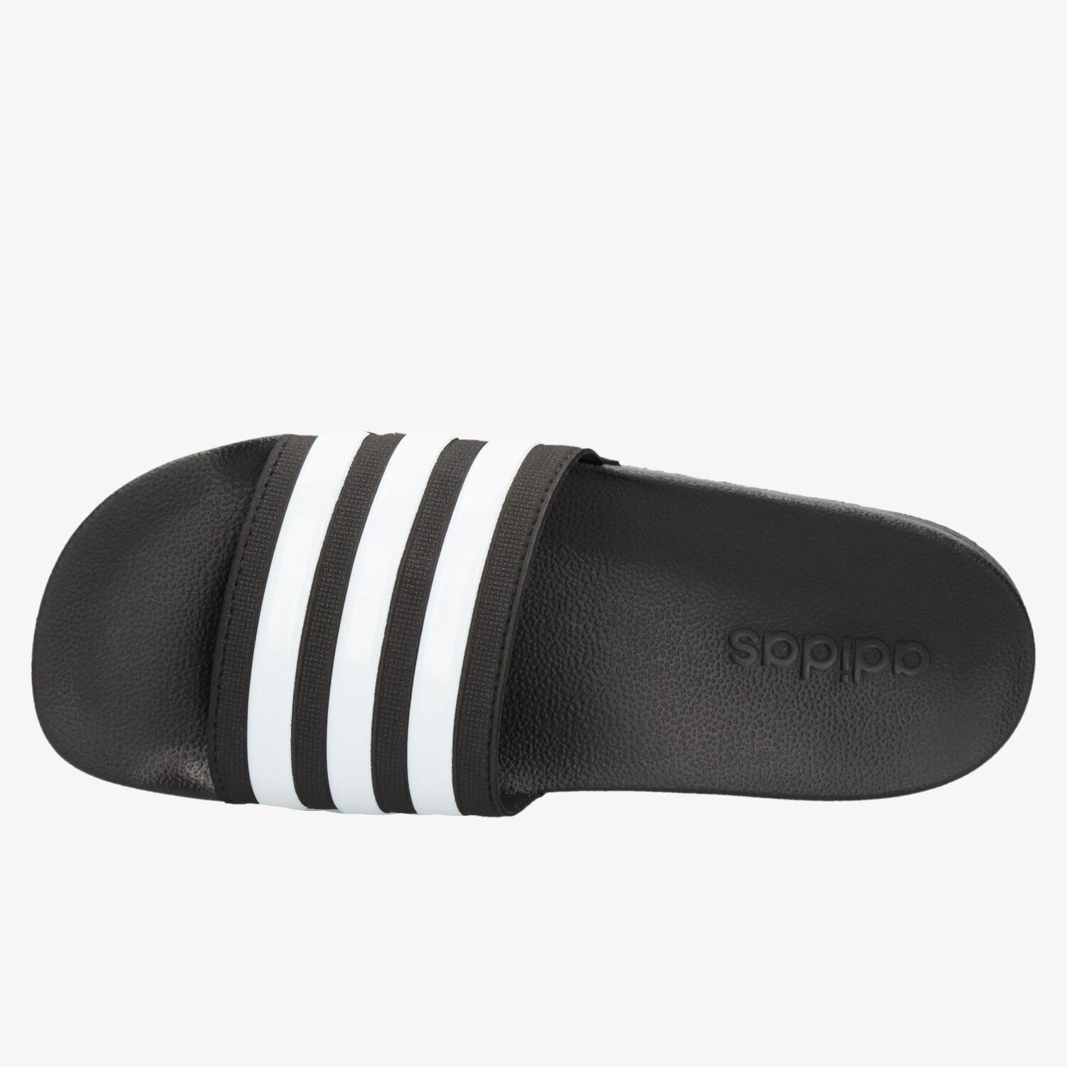 adidas Adidas adilette slippers zwart/wit kinderen kinderen