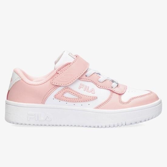 Fila Fila lnx-100 tn strap sneakers wit/roze kinderen kinderen