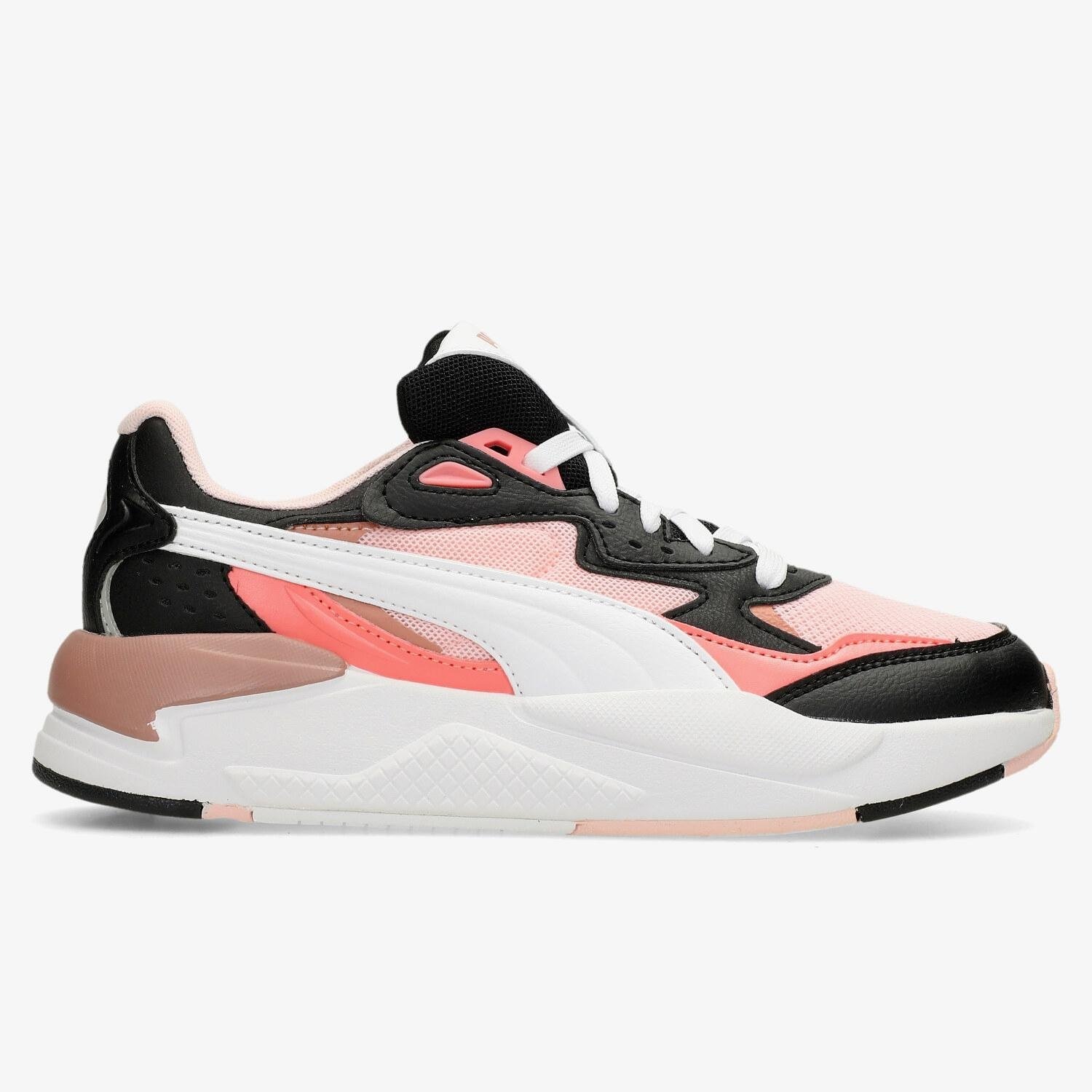 Puma Puma x-ray speed sneakers wit/roze kinderen kinderen