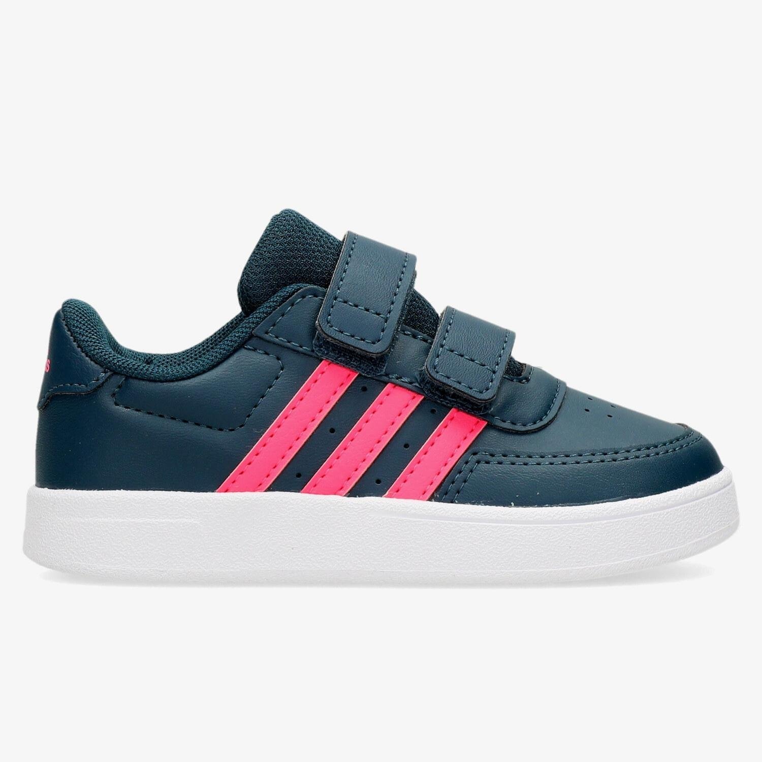adidas Adidas breaknet 2.0 sneakers blauw/roze kinderen kinderen