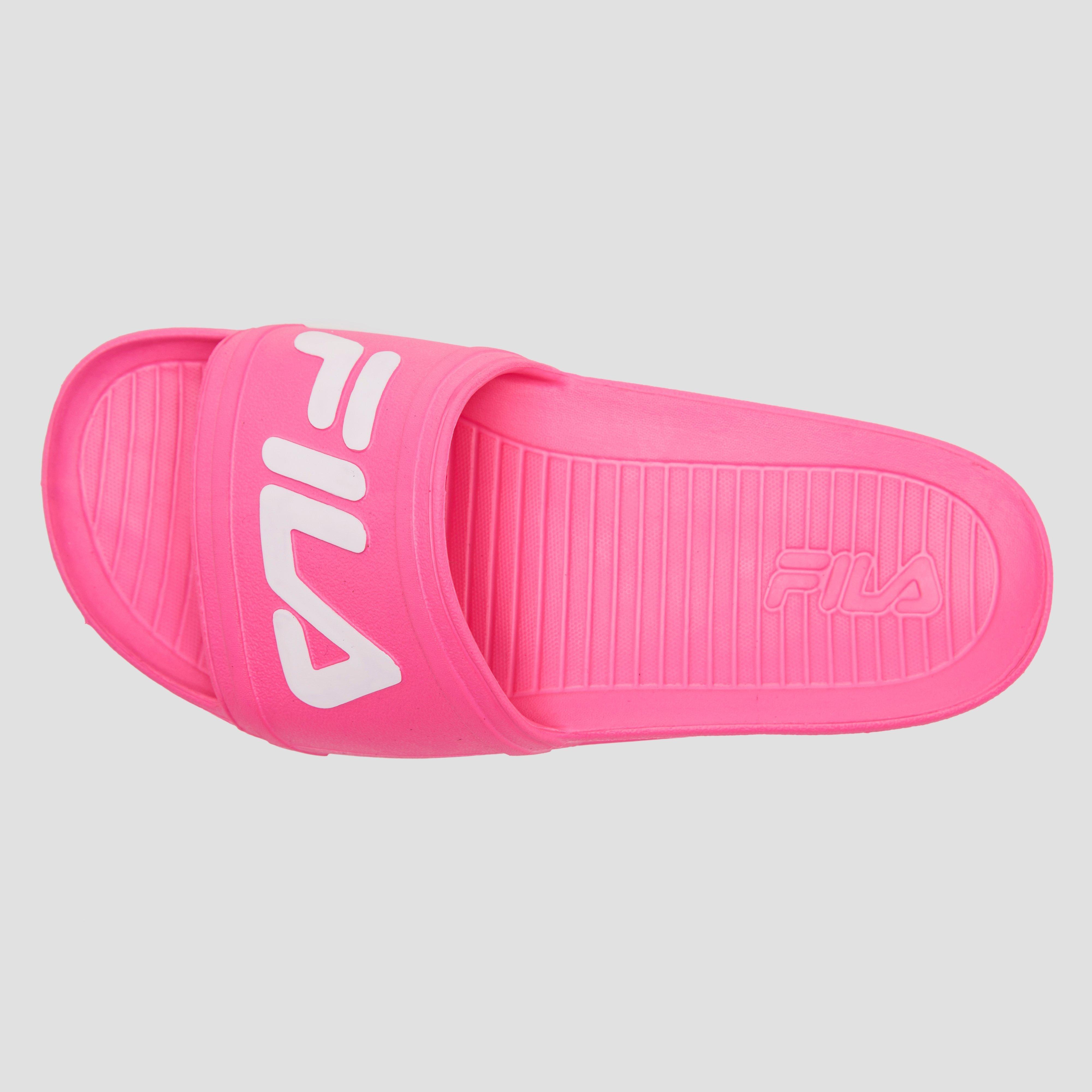 fila badslippers dames roze