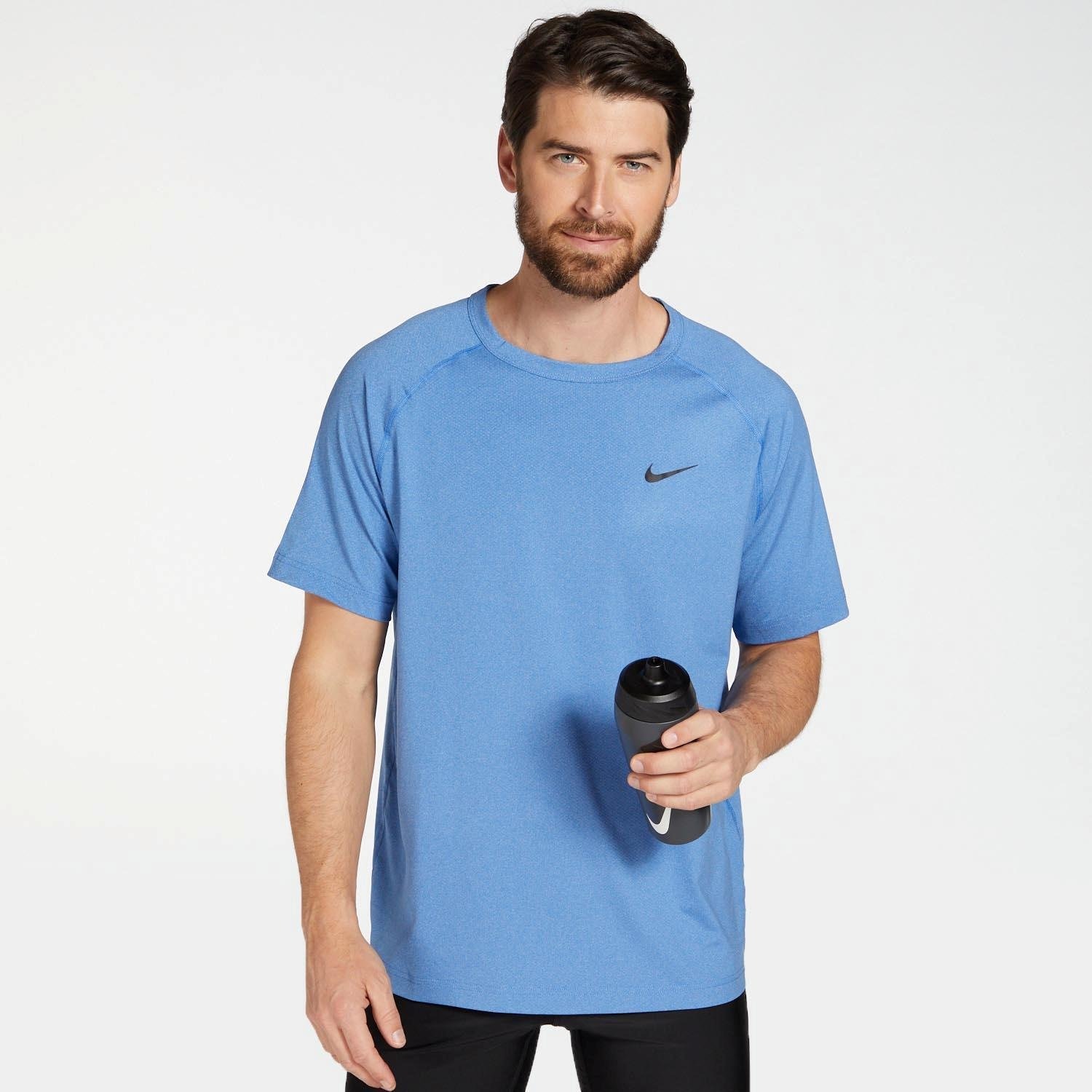 Nike Nike ready hardloopshirt blauw heren heren