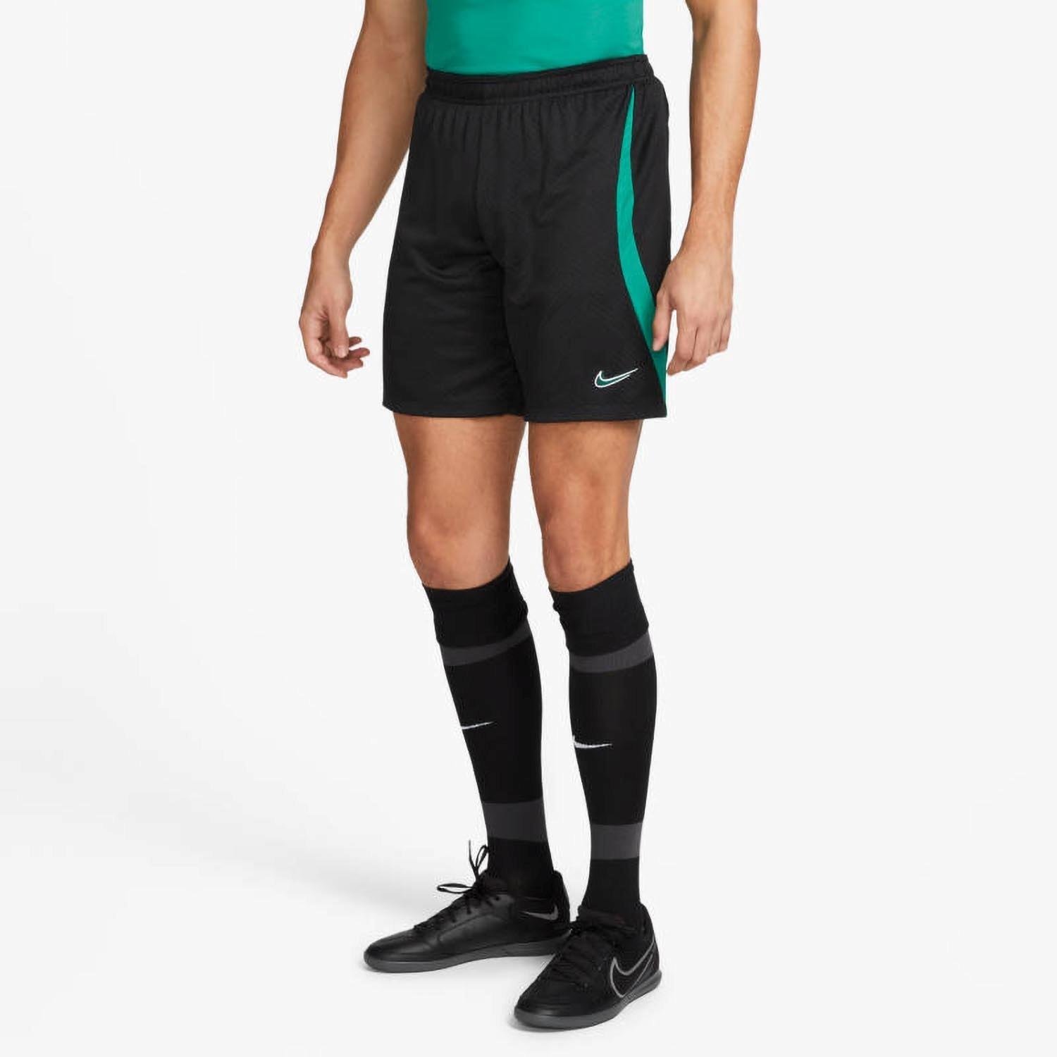 Nike Nike dri-fit strike 21 voetbalbroekje zwart/groen heren heren