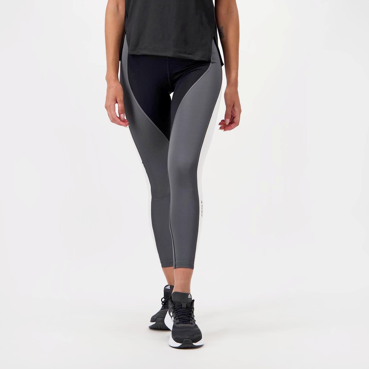adidas Adidas cb gym techfit sporttight zwart/grijs dames dames