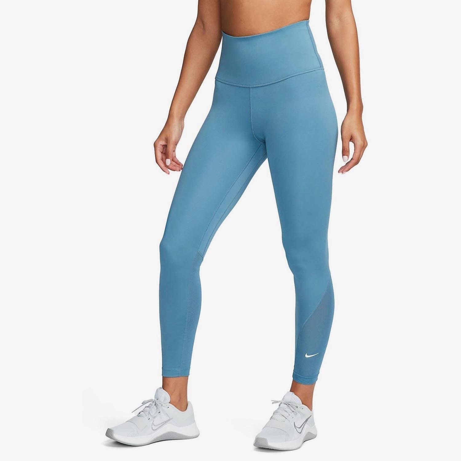 Nike Nike one dri-fit sporttight blauw dames dames