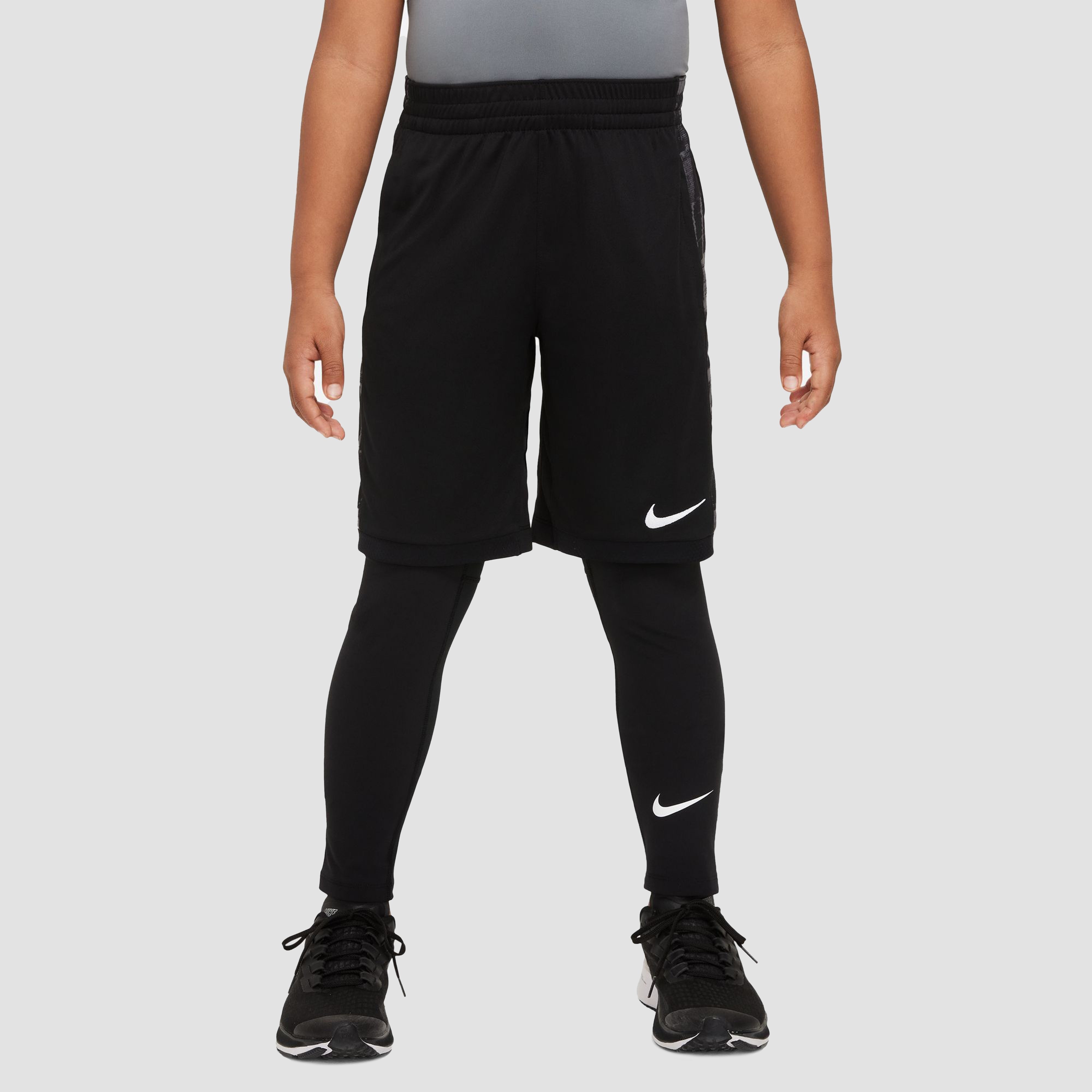 Nike Nike pro dri-fit sportbroekje zwart kinderen kinderen