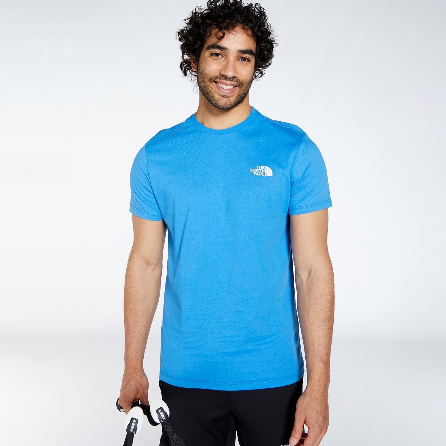 The North Face The north face simple dome shirt blauw heren heren
