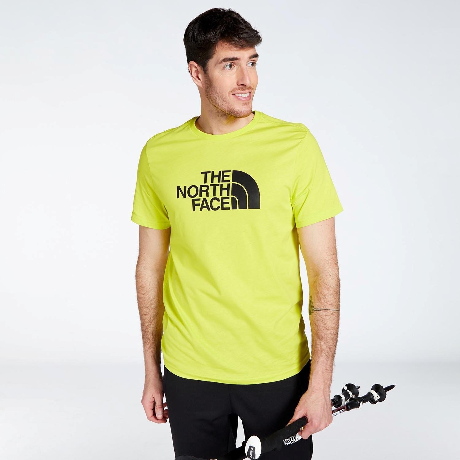The North Face The north face easy shirt geel heren heren