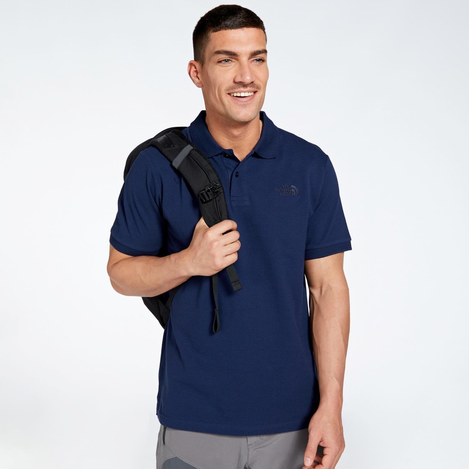 The North Face The north face piquet polo blauw heren heren