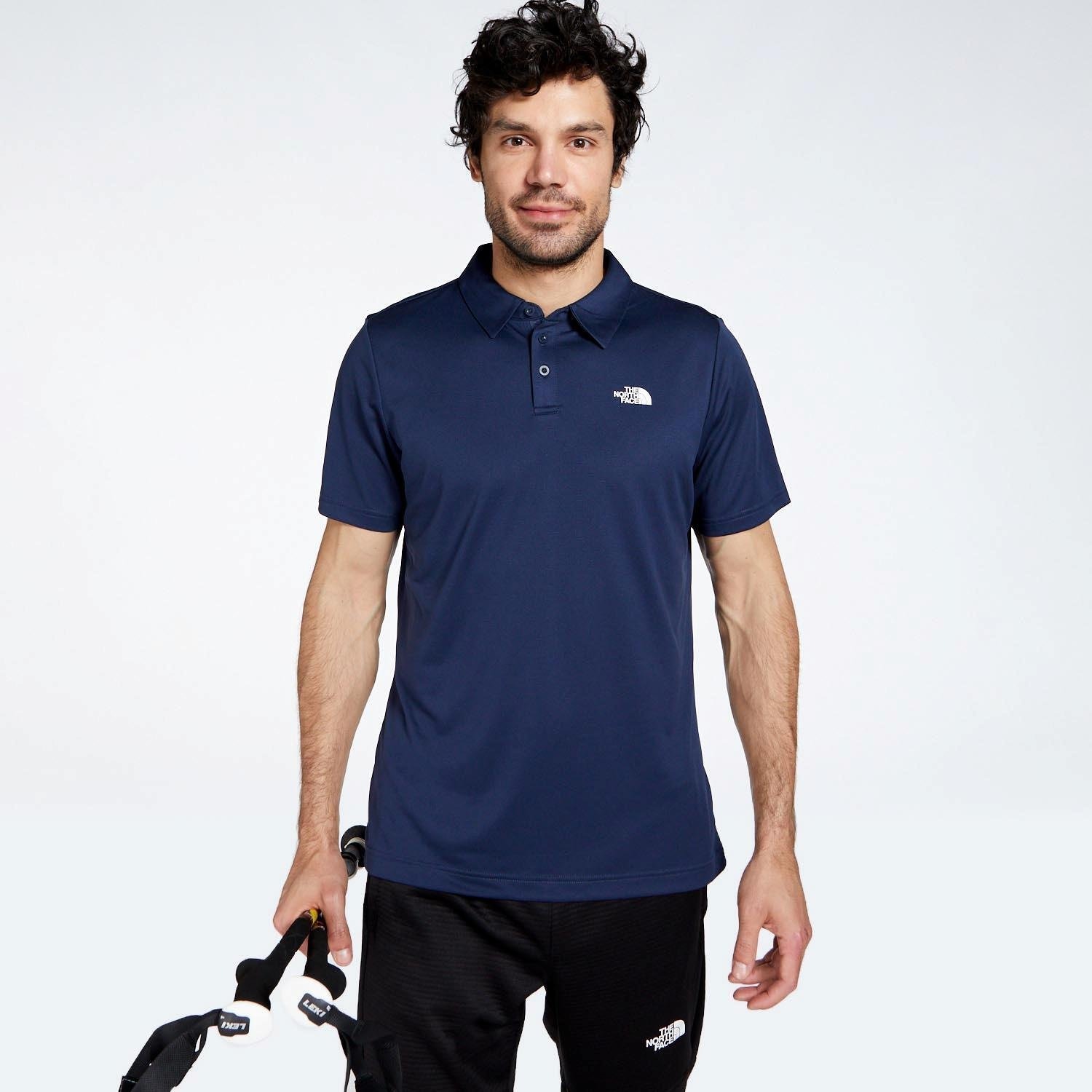 The North Face The north face tanken outdoorpolo blauw heren heren
